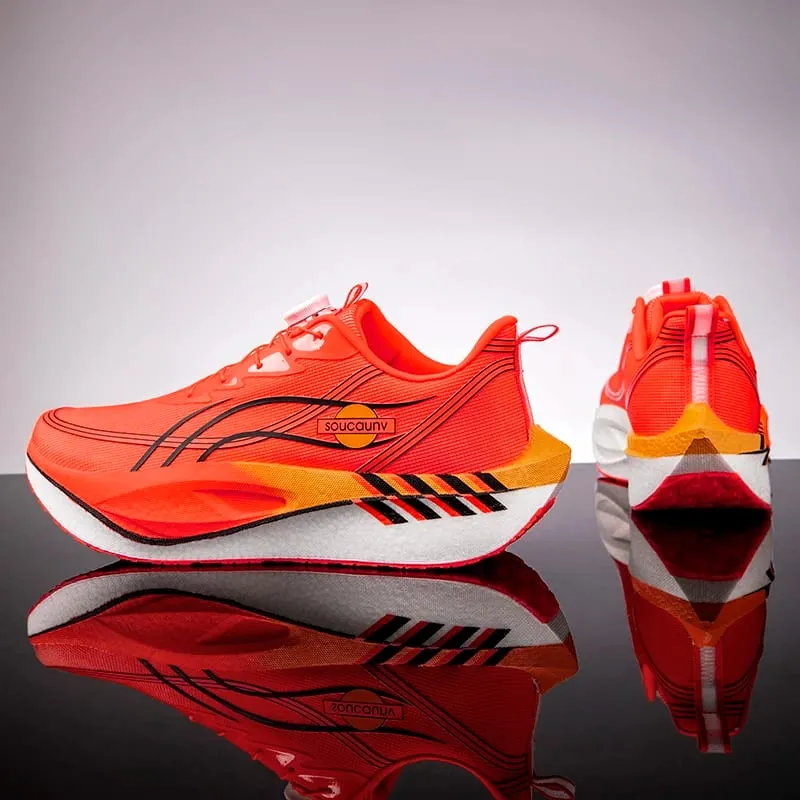 Running Shoes Professional Fitness Carbon Board Men's Sports Marathon Lightweight Women's Comfortable Non Slip Sports Shoes