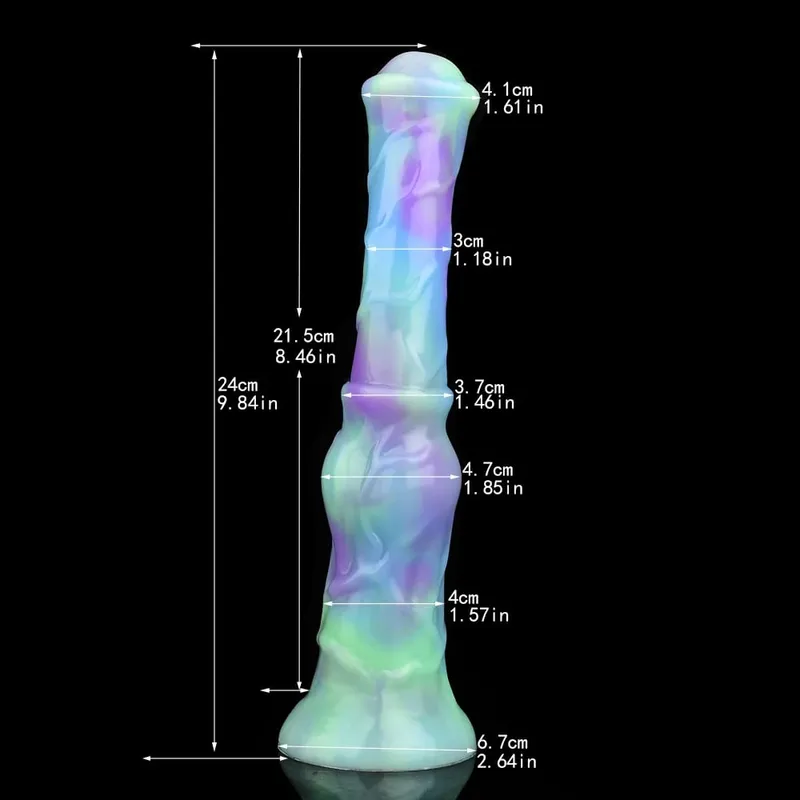 Cavalo longo vibrador silicone feminino masturbador nó animal anal plug bunda massageador de próstata estimulador brinquedos sexuais para casal