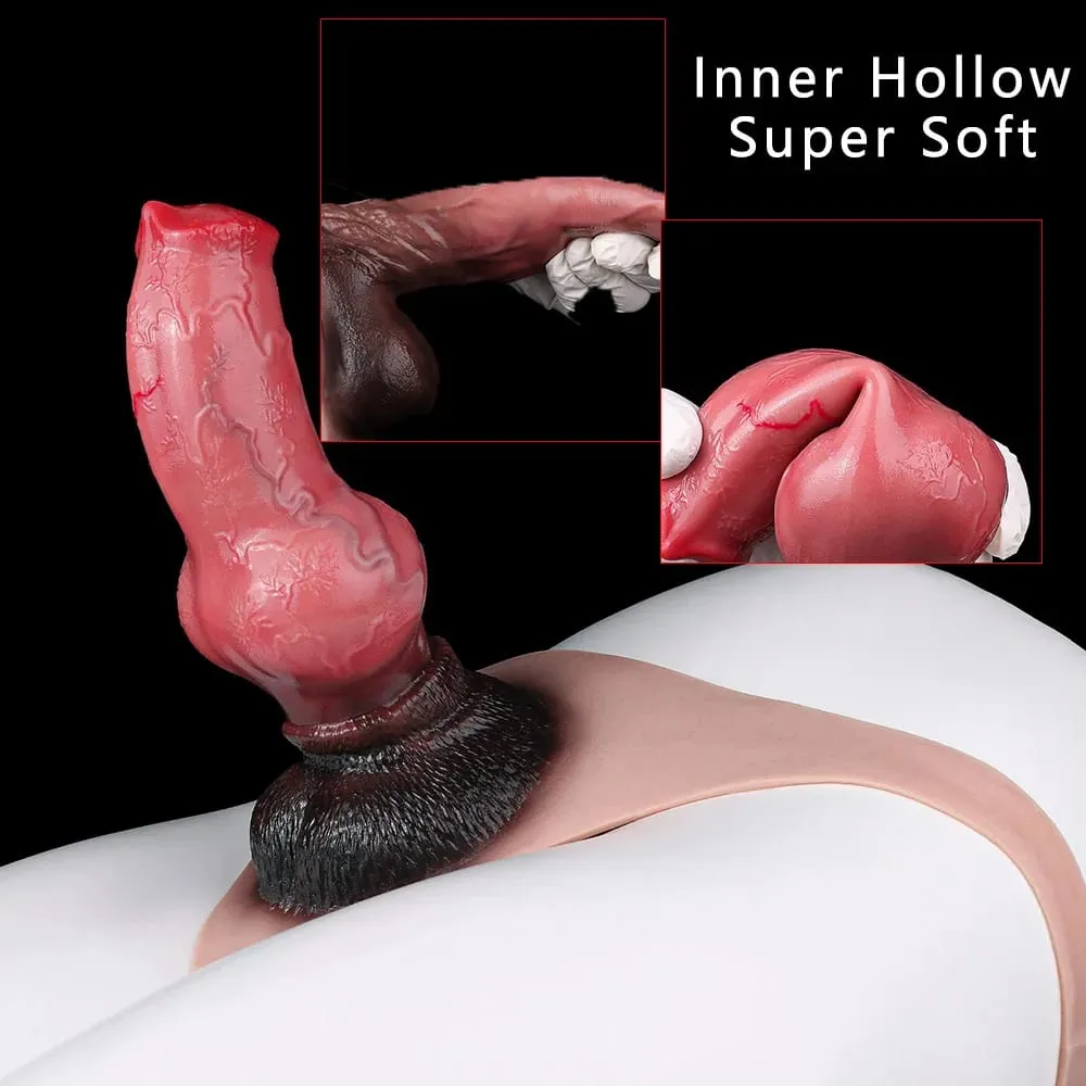 Big Knot Hollow Dildo Pants Adult Men Strap-On Penis Sleeve насадка на член Underwear For Couples Sex Pleasure Erotic Goods
