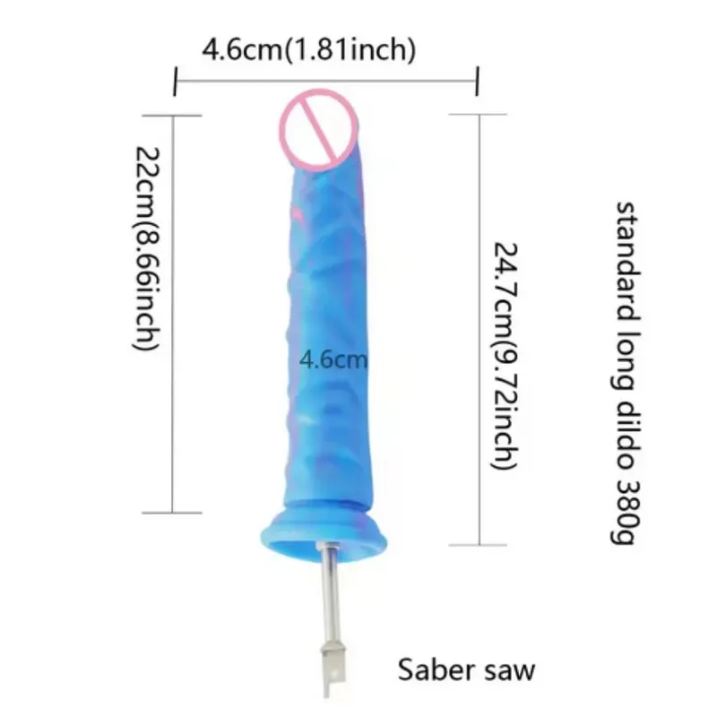 Saber Jigsaw Reciprocating Saw Large Silicone Dildos Reciprocating Saw 3XLR VAC-U-LOCK Adapter Attachments Sex Machine