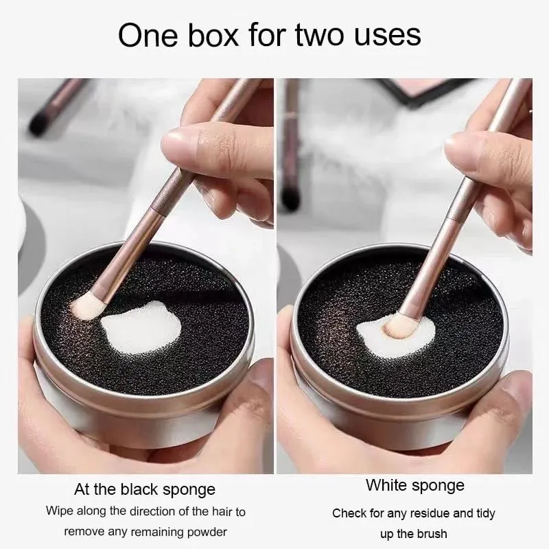 New 1 Piece Sponge for Cleaning Brushes Dry Brush Cleaning Sponge Removal Portable Cleaning Case HZSQJGJ01
