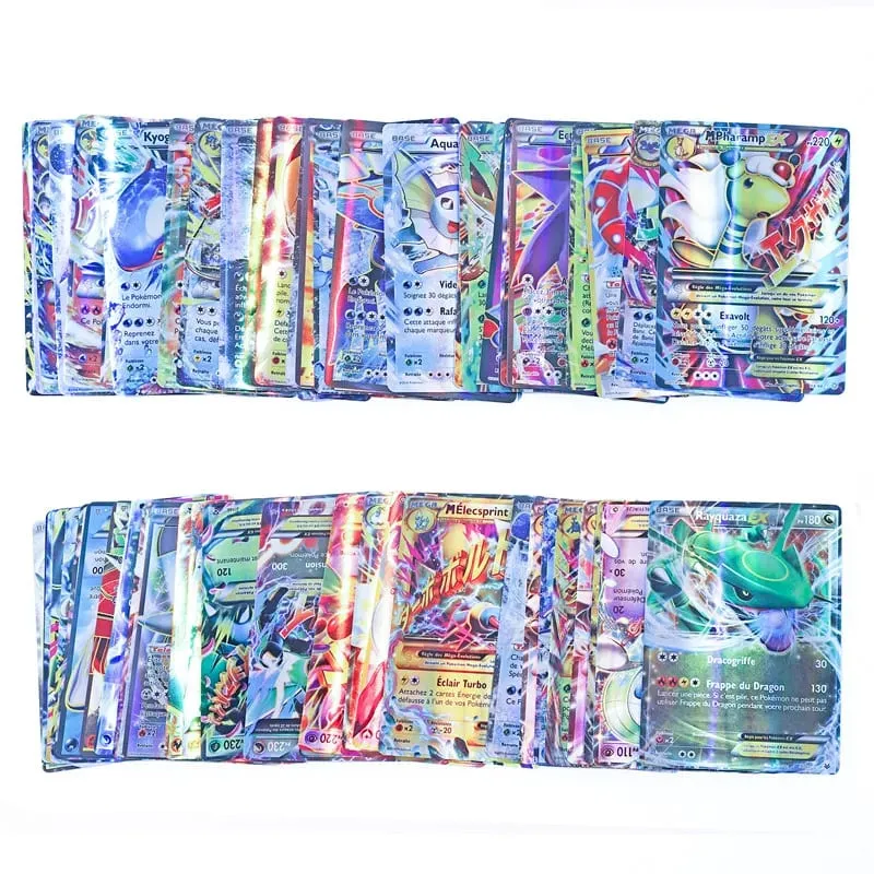 20 DB új francia Pokemons kártya Vstar V GX MEGA TAG TEAM EX Game Battle Card hot sale