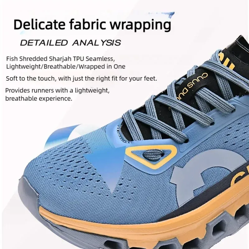 Outdoor Tennis Men Shoes Soft Sole Breathable Casual Sports Shoes Mesh Surface Breathable Cushioned Running Shoes Sneakers