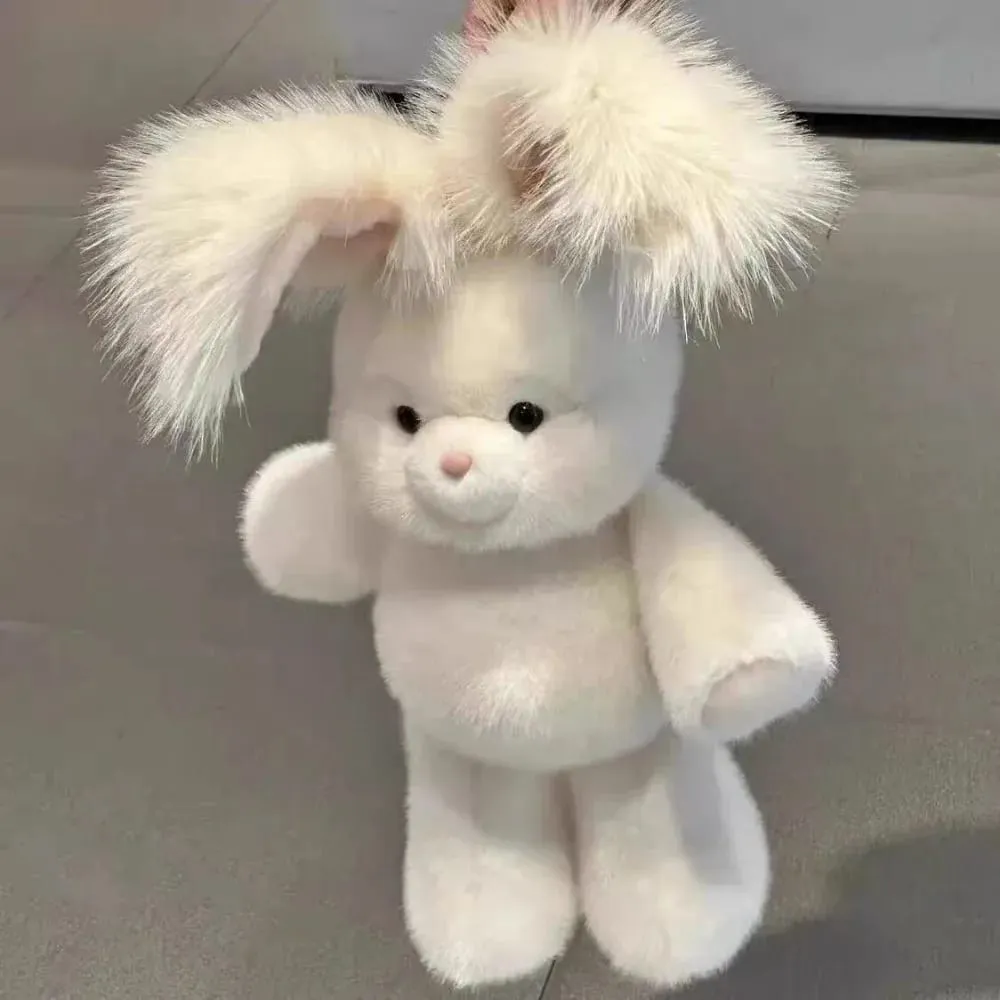 Soft Rabbit Stuffed Animal Plush Pillow Emotional Support 17.7inch Stuffed Animals Plush with Long Ear Cute Plush Pillow