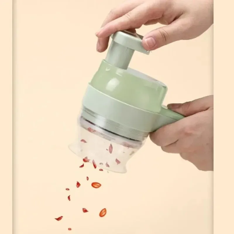 Electric Vegetable Chopper Multifunctional Garlic Ginger Onion Cutter For Home Kitchen Food Slicer And Dicer