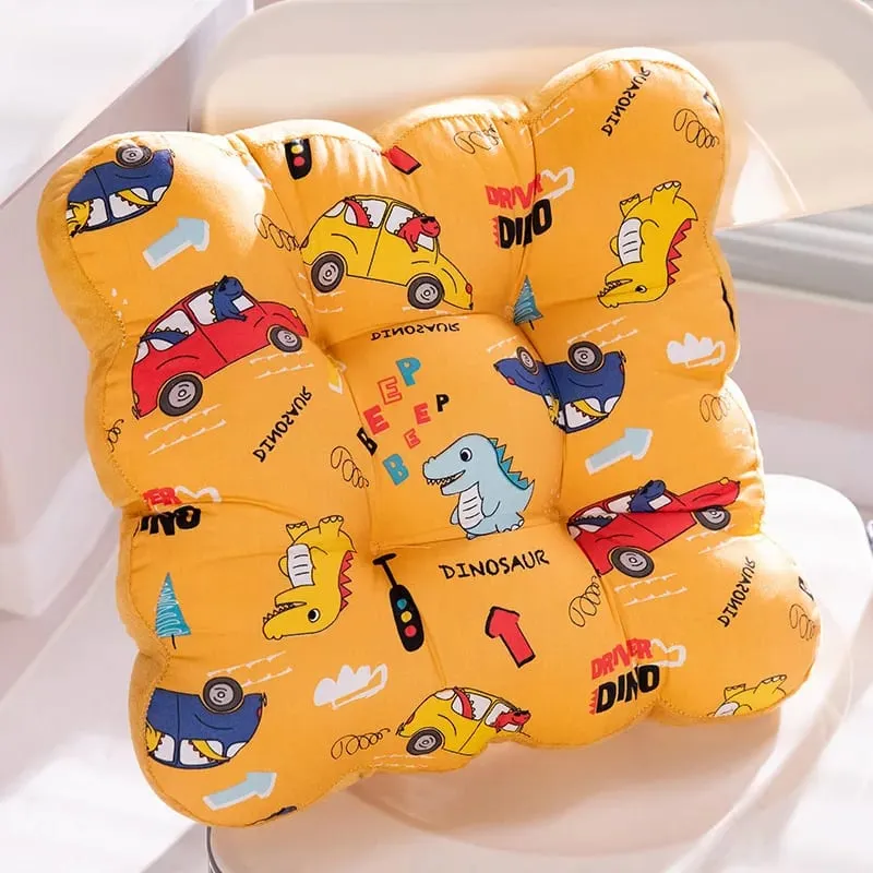 40cm Animal Paradise Car Cute Dinosaur Bear Panda Cushion Cartoon Stuffed Plushies Throw Pillow Car Chair Seat Mats Home Gifts