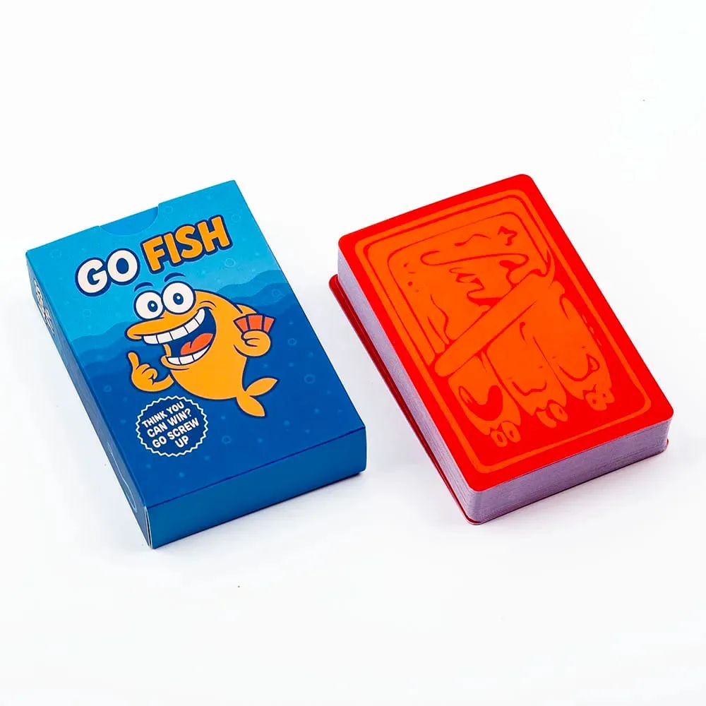 Go Fish Card Game With A Twist Hilarious Gag Gift Fun Family Interaction Party Game for Friends Adults Play Board Games