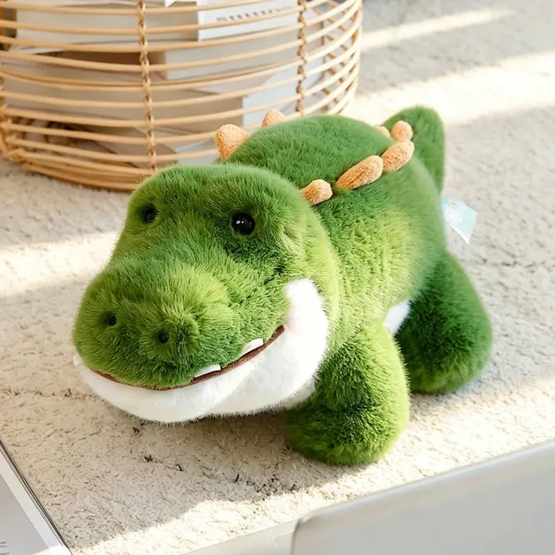 Lovely Crocodile Plush Chubby Animal Cute Huggable Pillow Sofa Backrest Home Bed Decro