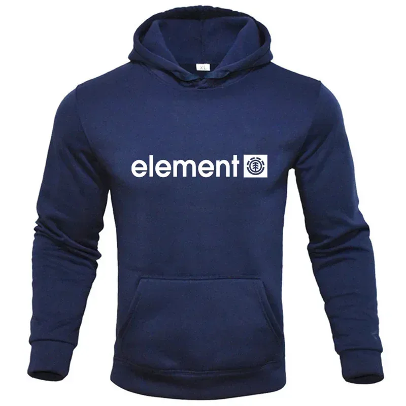 Spring Autumn Men's Hoodies Fleece Printing Sweatshirts Loose Casual Hooded Pullover Male Outdoor Sportwear Long Sleeve Tops