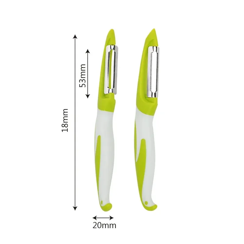 Vegetable Slicer Stainless Steel Peeler Knife Cutter Carrot Potato Fruit Shred Grater Multi-Functional Peeling Kitchen Gadgets