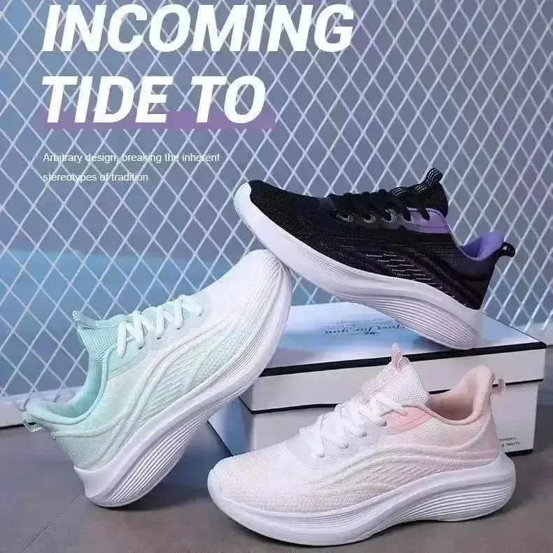 Casual Running Summer Fashion Anti Slip Hiking Breathability Athletic Shoe Tennis Woman Trend Woman Sneakers Couple
