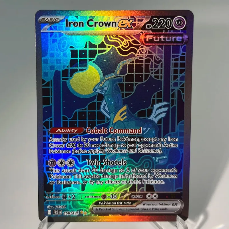 Prismatic Evolutions PKM Cards PTCG5-A GX Rainbow Umbreon Sylveon Leafeon ex Rare Collection Battle Toys Gifts for Hobbies