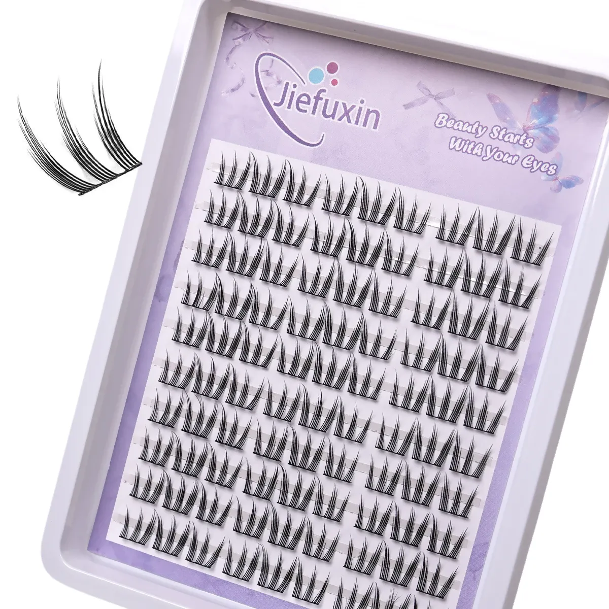 DIY Lash Extension Kit Cute Cat Paw False Eyelashes Eye Enlarging Daily Kawaii Eye Makeup