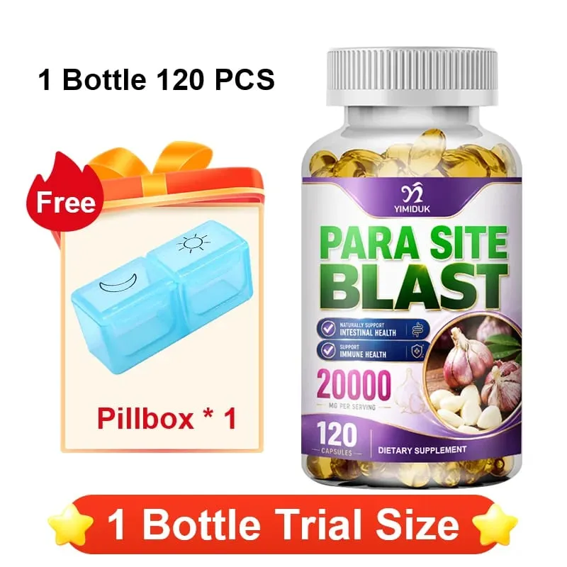 Para Site Blast Capsules with Echinacea Papaya & Oregano Support Seasonal Defense Healthy Digestion Cleanse Gut & Immune