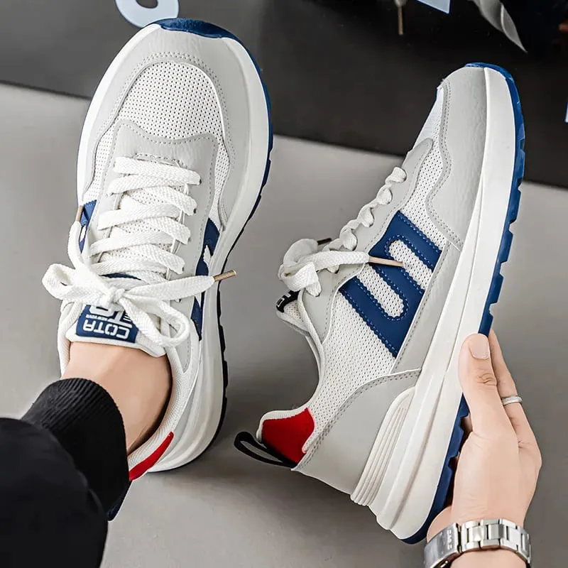 Wide Width Mens Casual Sports Free Shipping Hiking Shoes Retro Trail Running Non Slip Lace Up Walking Sneakers Unisex Outdoor