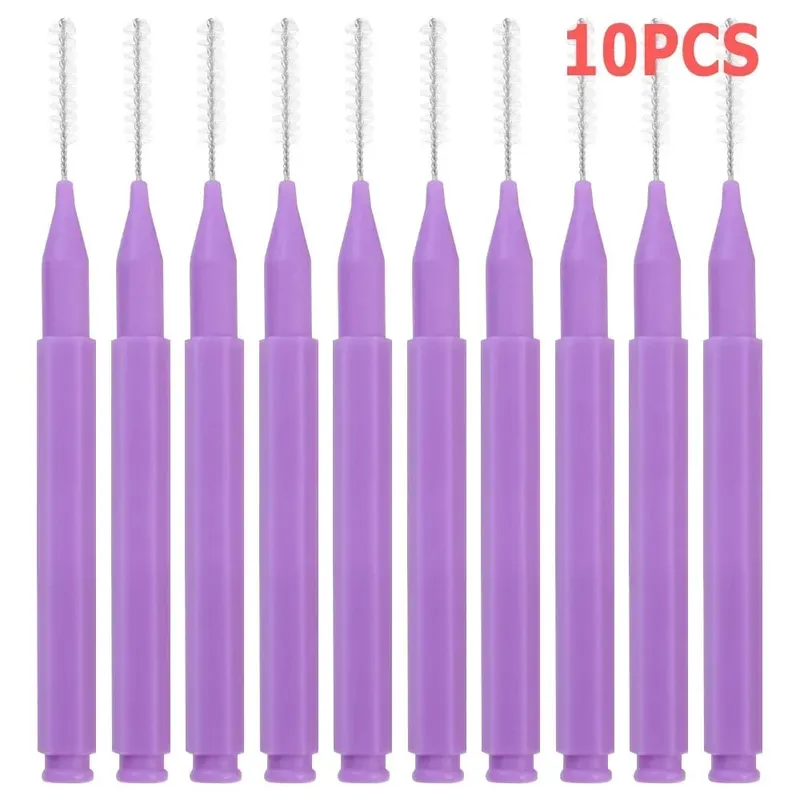 50PCS Mini Eyebrow Brush Portable Brow Perm Brushes Disposable Bendable Micro Eyelash Brow Lifting Brushes Applicators Tools