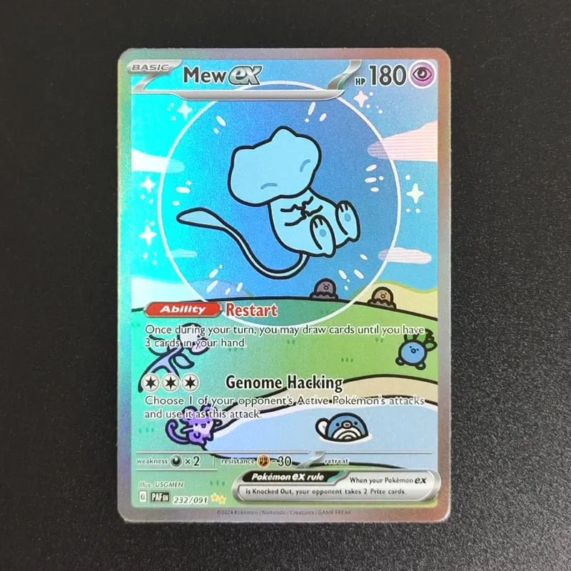 Pokemon Card PTCG Foil Proxy English Gengari Rayquaza Vmax Giratian Lugia V Mew Latias Latios EX Collectibles Trading Card Game