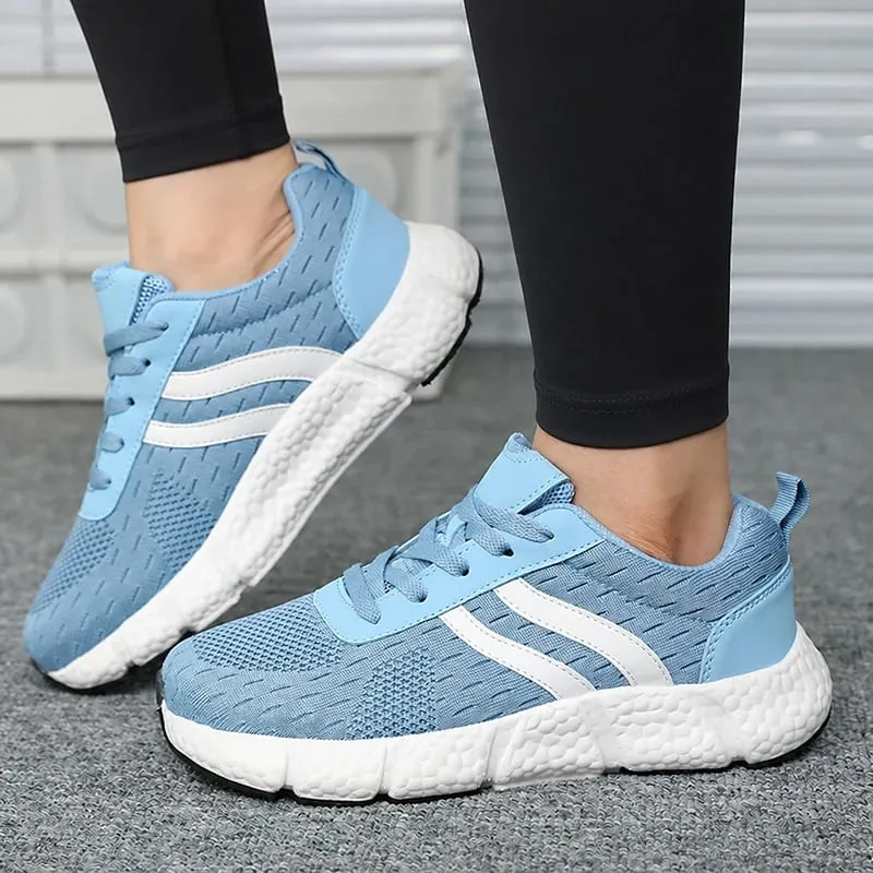 Unisex EVA Soft Sole Sneakers Vintage Commute Walking Shoes Big Size Breathable Wear Resistant Outdoor Running Tennis Shoes