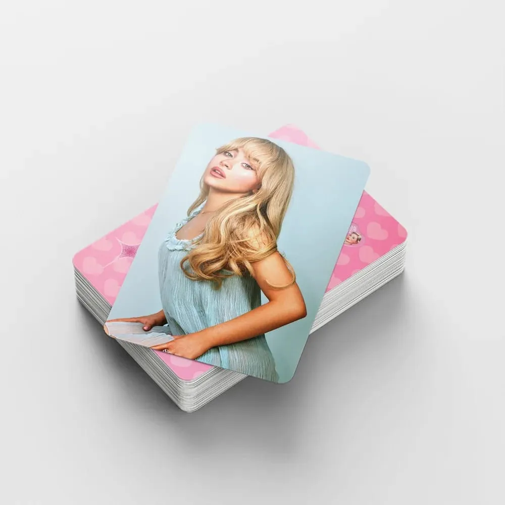 92 European and American style cards of Sabrina Carpenter photo cards LOMO cards celebrity photo cards fan collectible gift