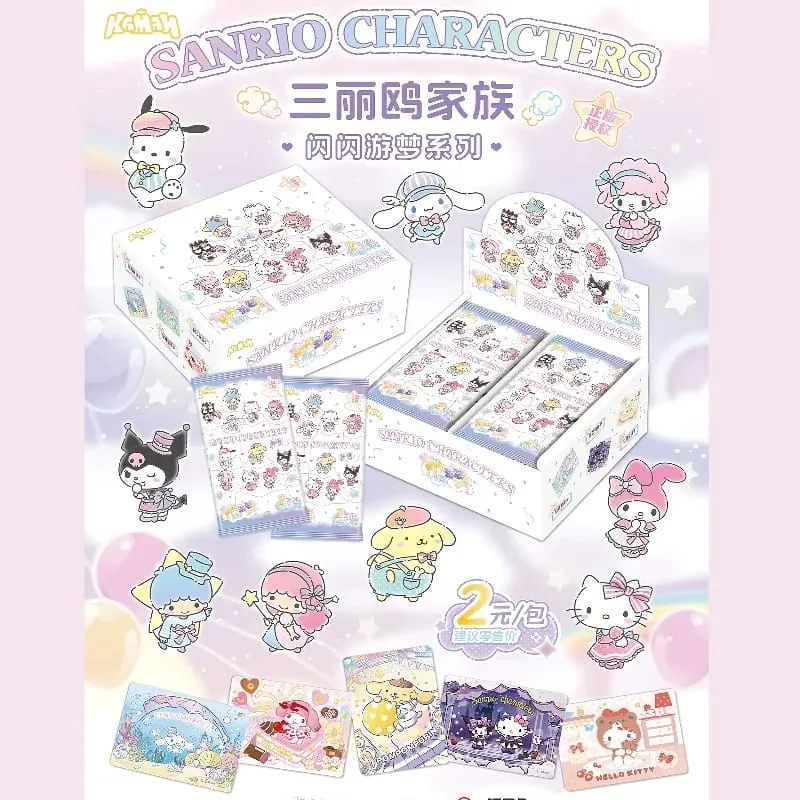 Genuine Sanrio Family Shining Dream Journey Series Limited Edition Collectible Cards Peripheral Children Holiday Toys Gifts — image 5