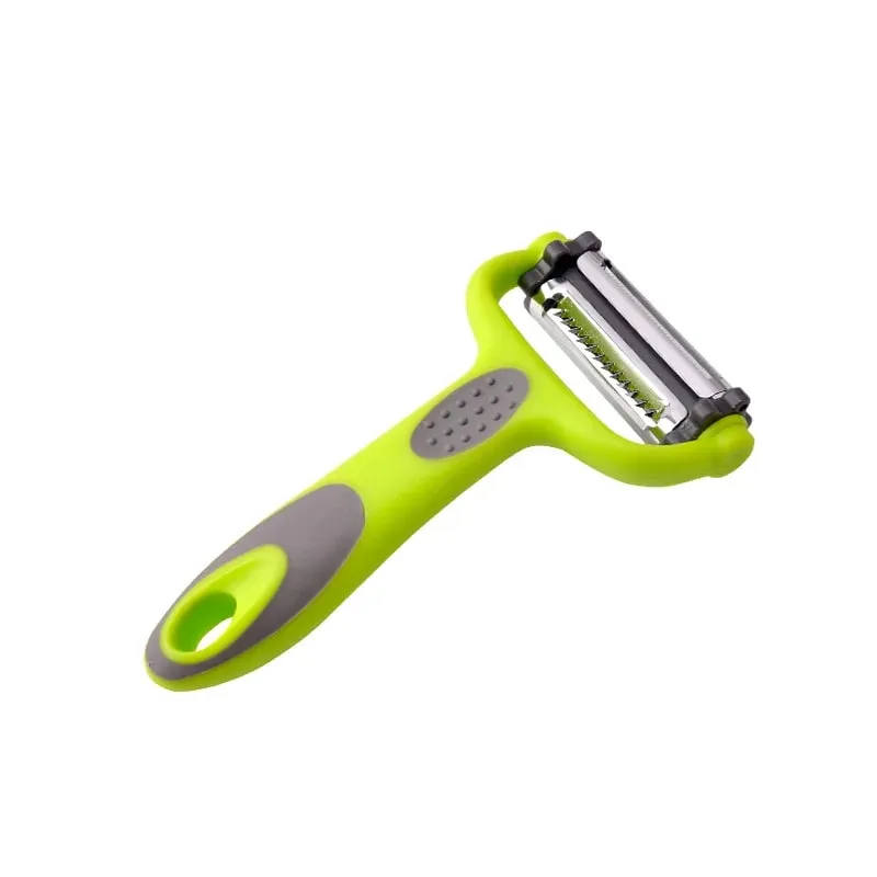 Vegetable Slicer Stainless Steel Peeler Knife Cutter Carrot Potato Fruit Shred Grater Multi-Functional Peeling Kitchen Gadgets