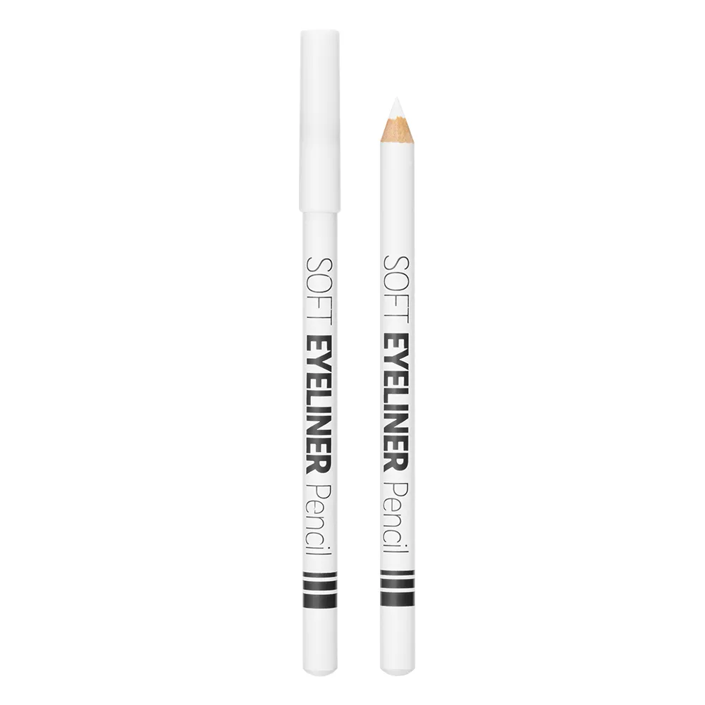 Smooth Waterproof White Eyeliner Pencil - Long-Lasting Eye Brightener Easy Wear Fashion Makeup Tool for Smooth Application