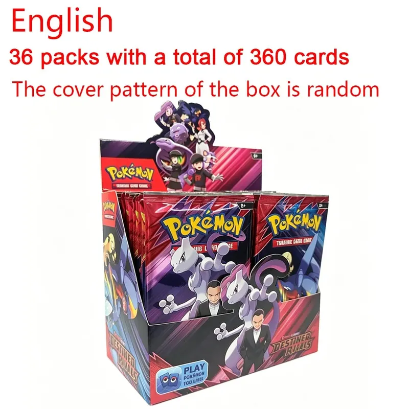 30/360 Pcs Pokemon Card Prismatic 151 Evolutions English Booster Battle Pokémon Card Game Carte Trading Collection Cards