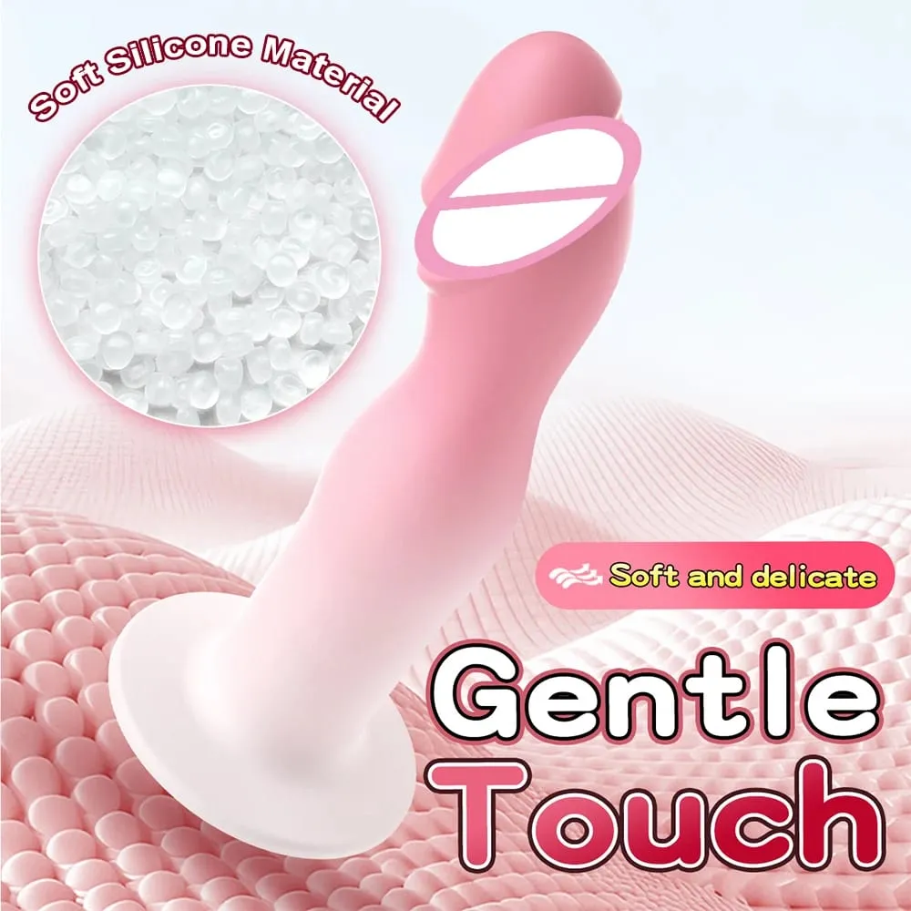 Simulation Dildo With Liquid Silicone Masturbation Sex Toys With Suction Cups Female G point Anal Plug Massage Adult Products