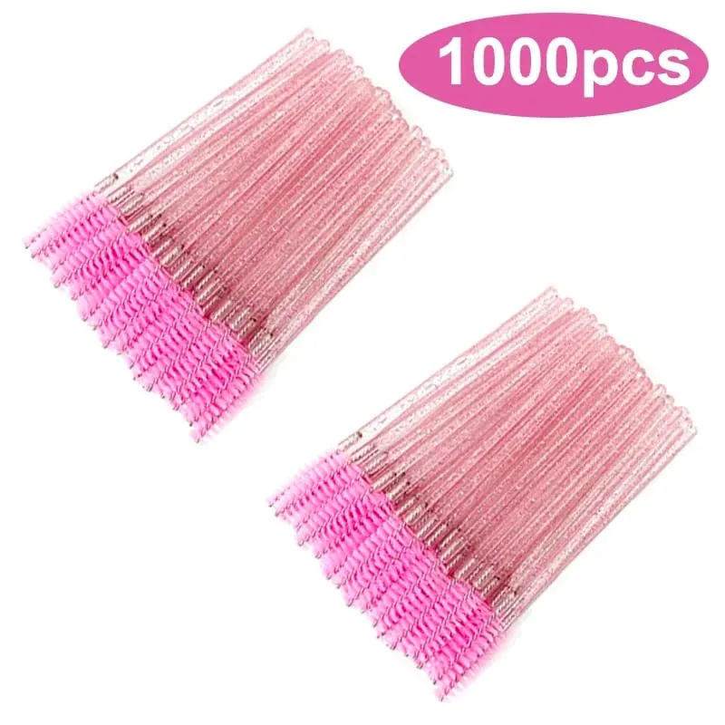 Wholesale 50/1000/2000pcs Spoolies Brush Mascara Wands Wholesale Eyebrow Lash Cleaning Brushes Applicator Makeup Tools Eyelash — image 8