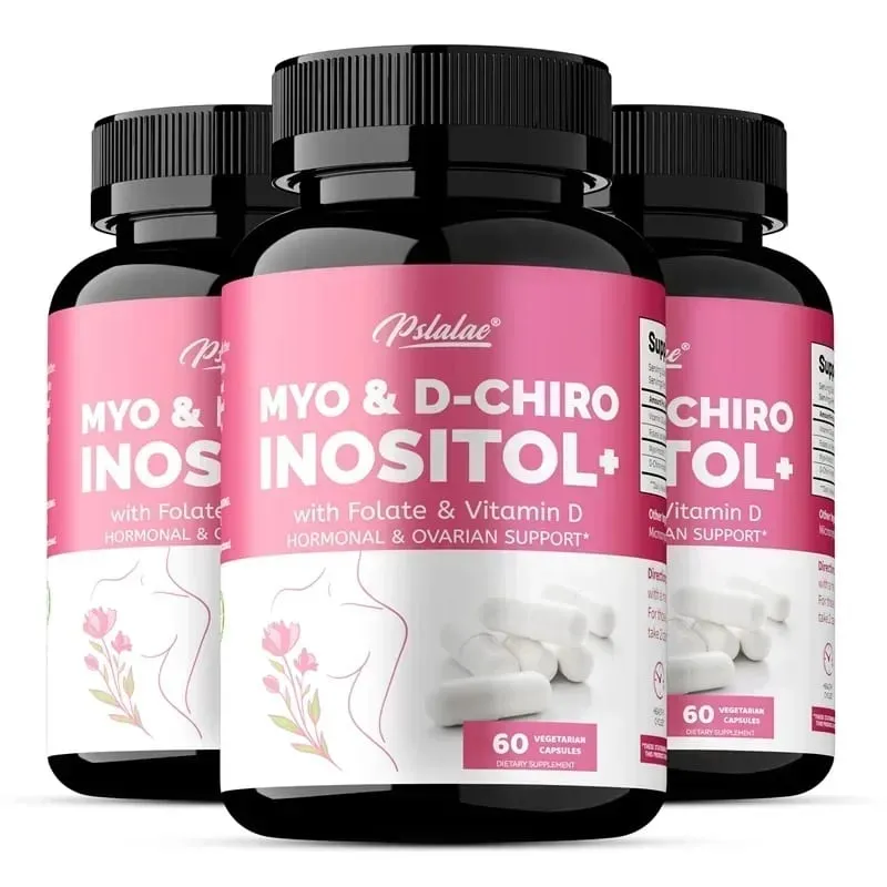 MYO & D-CHIRO INOSITOL - Rig på vitaminer understøtter kvinders sundhed og ovariefunktion forbedrer immunitetshormonbalancen