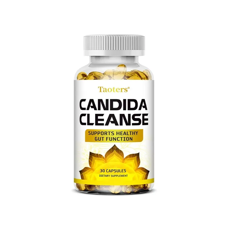 Candida Cleanse - Erkeklere ve Kadınlara Uygun Bağırsak ve Kolon Desteği Temizleme ve Detoksifikasyon Dengesi Sindirim