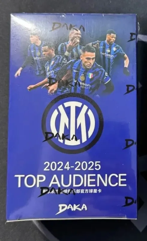 Genuine Daka 2025-26 Real Madrid Barcelona Top Audience Series 2 Collection Card Messi Mbappe Yamal Football Star Player Card