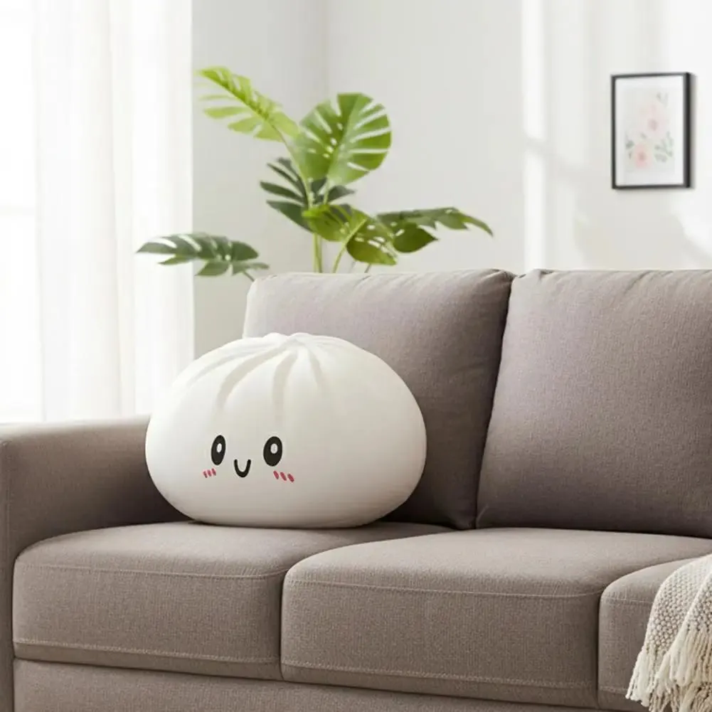 Giant Dumpling Squishy Soft Stuffed Hug Pillow Home Decoration Stress Relief Toy for Kids Stress Relief Fidget Toy