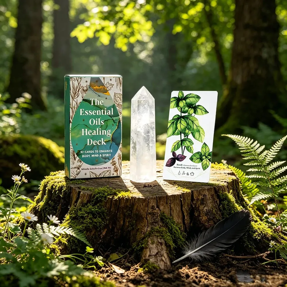 The Essential Oils Healing Deck 52 Oracle Cards To Enhance Body Mind & Spirit Perfect For Spiritual Guidance & Collectors