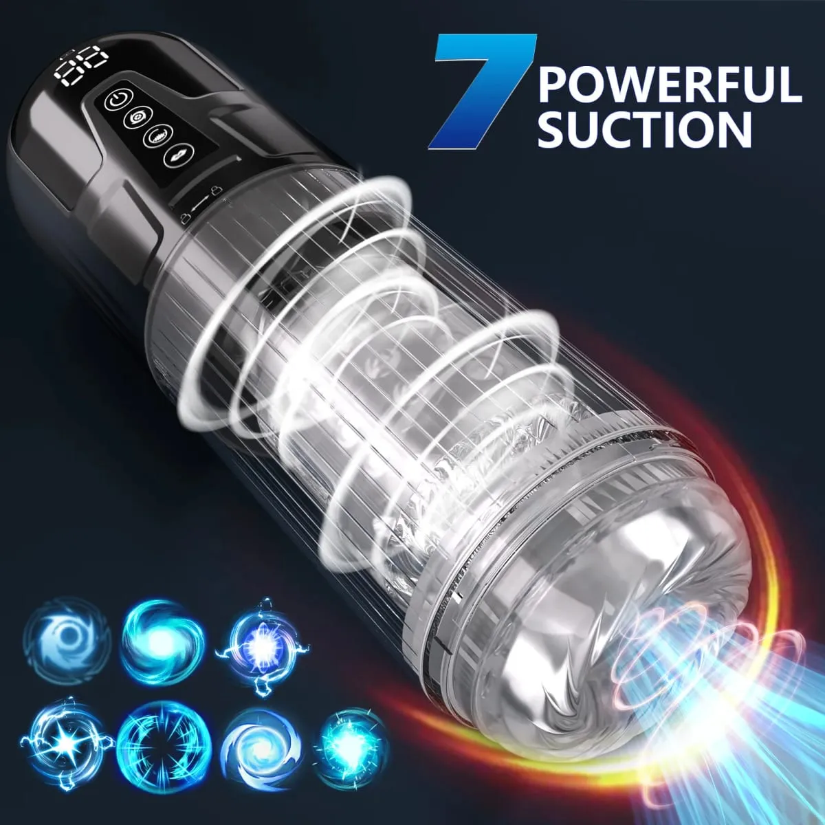 Automatic Male Masturbator Cup Pocket Pussy Stroker with 3 Pump 7 Thrusting Rotating Vibrating Sucking Sex Machines Sex toys Men