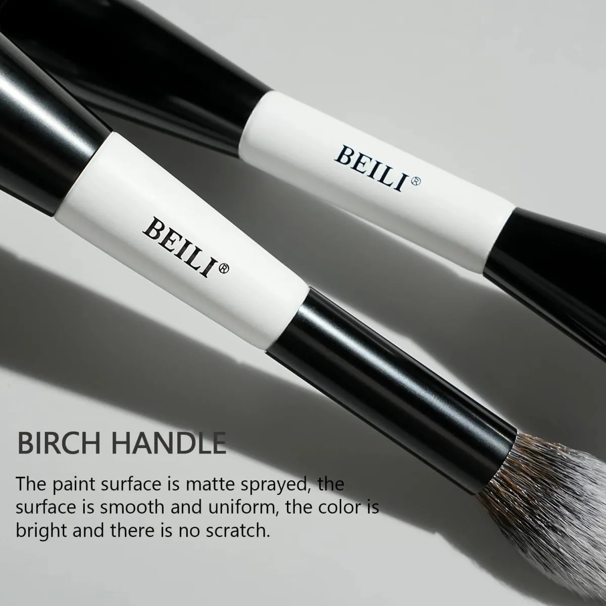 Dual-Ended Foundation Brush for Liquid & Cream Blend & Sculpt
