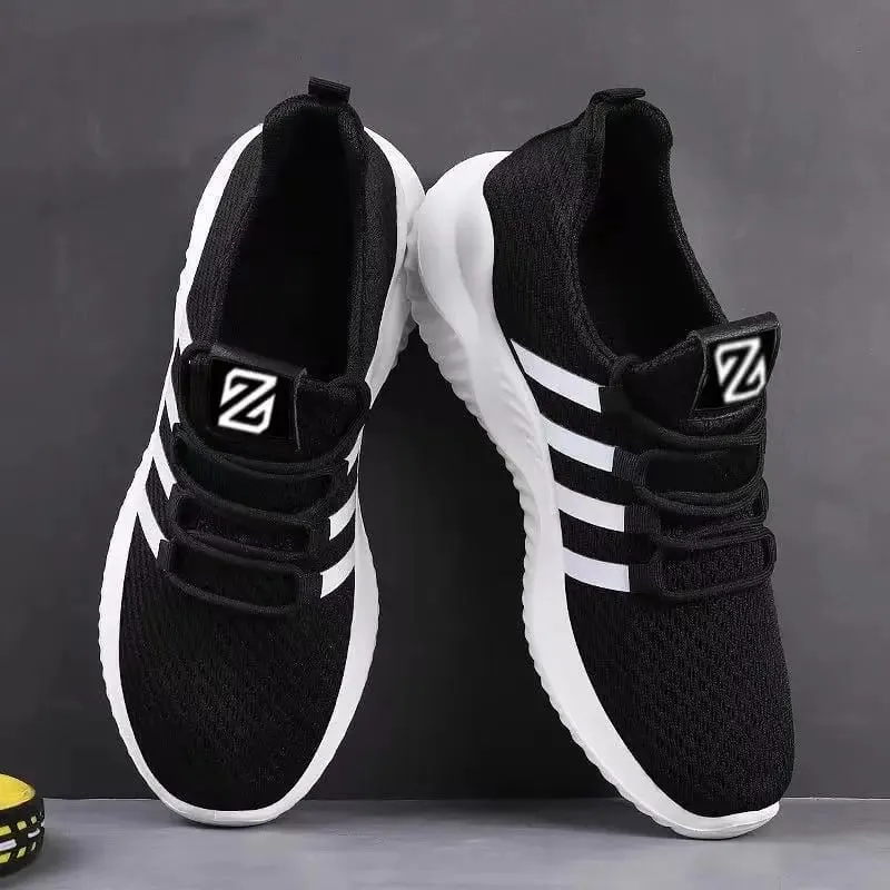 New 2025 Men's Sports Shoes Comfortable Casual Fashionable Breathable Low Top Flat Heel Lace-Up Running Shoes for Men