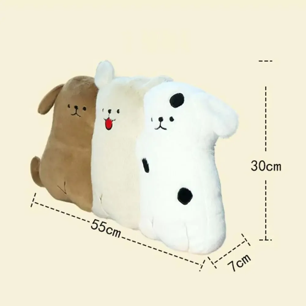 PP Cotton Filled Plush Throw Pillow Cute Cartoon Adorable Companion Cat Dog Plush Toy Soft Fluffy Animal Shaped Cushion