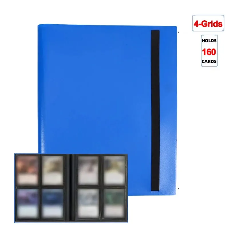 160/360/480/540 Cards Capacity Pocket Holder Binders Albums For Game Card Book Sleeve Holder Large-capacity Card Binder Notebook