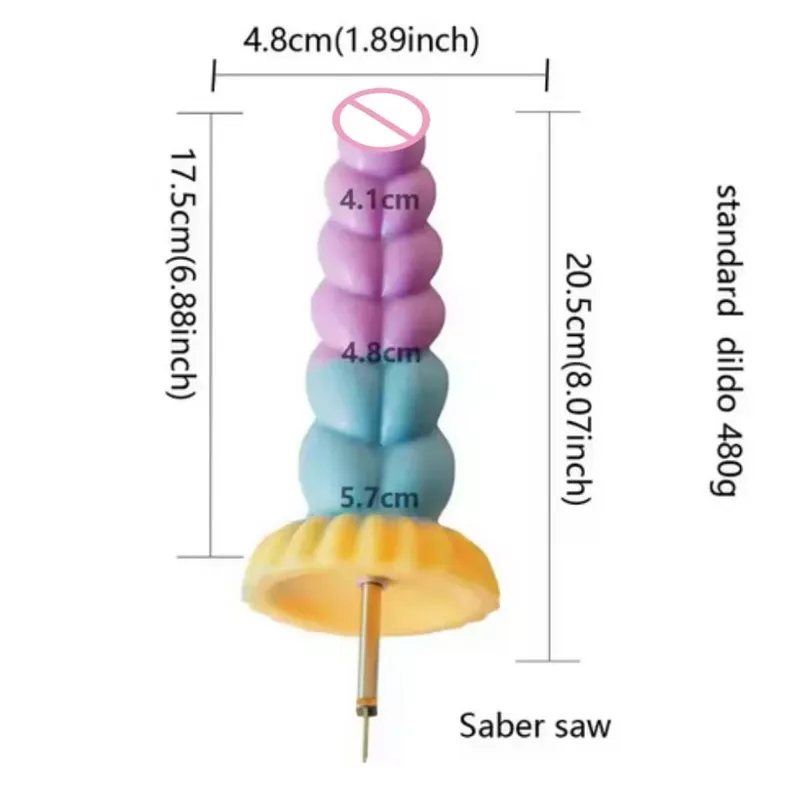 Saber Jigsaw Reciprocating Saw Large Silicone Dildos Reciprocating Saw 3XLR VAC-U-LOCK Adapter Attachments Sex Machine