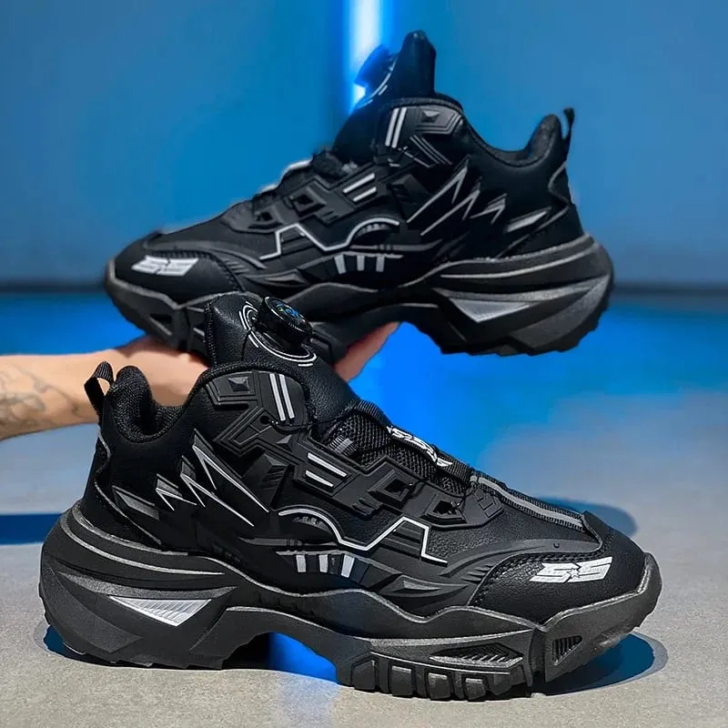 Panlalaking Sneakers Running Shoes Magaan na Breathable Walking Shoes Non Slip Casual Sports Shoes para sa Lalaki Gym Workout Training