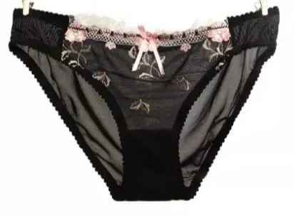 Ultra-thin steel band bra fashionable plus-size lace lingerie set transparent comfy bra set soft material S-XL all-day wear