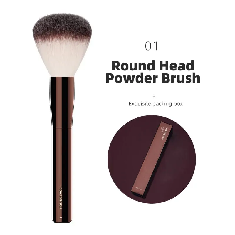 Homokóra sminkkefe Mindenféle szemhéjfesték alapozó korrektor por bronzosító pirosító szemceruza visszahúzható professzionális kefék