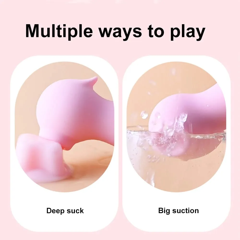 Powerful Sucking Vibrator for Women Nipple Clitoral Stimulator Gspot Oral Vacuum Massager Sex Toys for Pleasure
