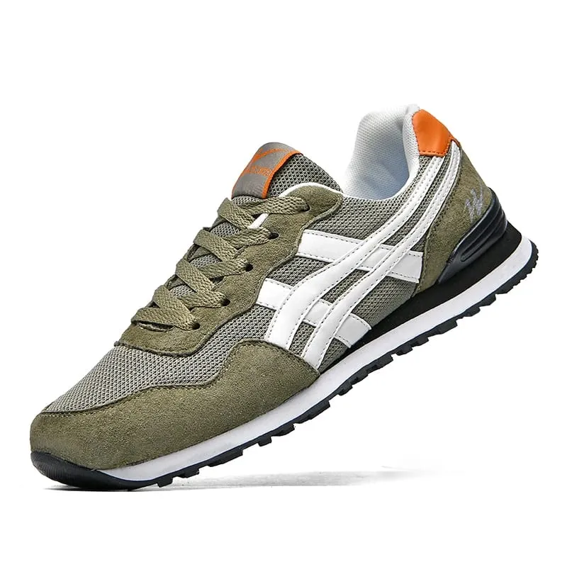 Double Star Training Walking Shoes Breathable Mesh Sports Shoes Versatile Fashion Trendy Men's Shoes