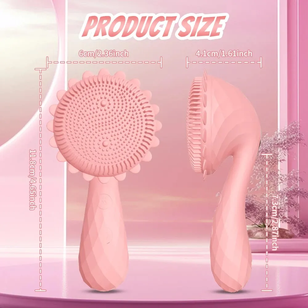 New Vibrator for Women Brush Nipple Clitoris Stimulator Vibrator Dildo Vibrator Cleansing Brushes Makeup Sex Toys Products 18+