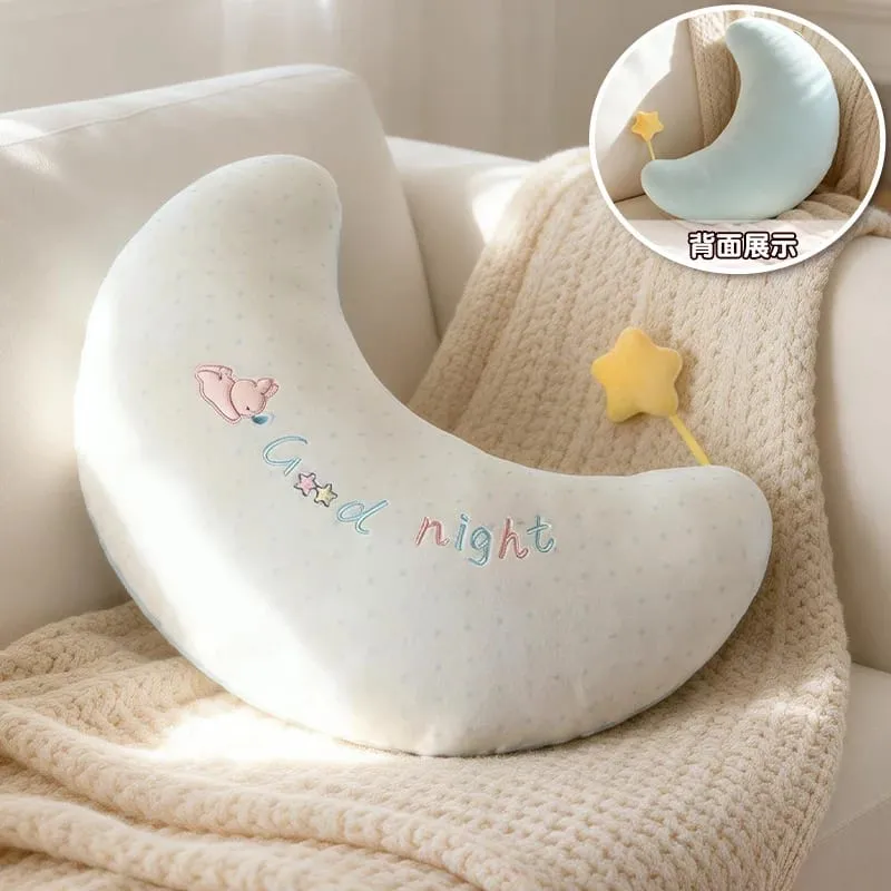 New Stuffed Cloud Moon Star Plush Pillow Soft Cushion Toys For Children Baby Kids Girl Christmas Gift Room Car Decor