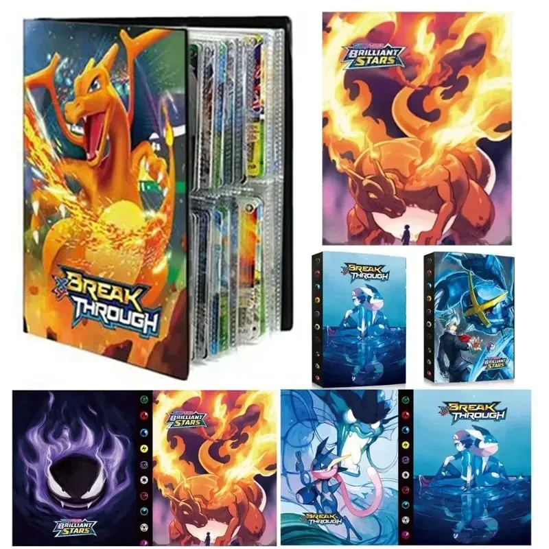 Hot sale Pokemon Cards Album Book 240Pcs Card Album Creativity New Model Binder HolderCollect Card Book Collection