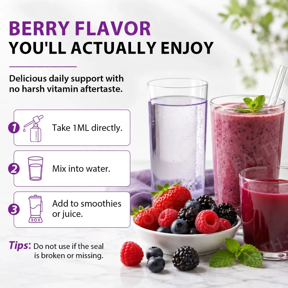 11-in-1 B Complex Liquid Drops with Methyl B12 Folate Biotin for Daily Energy Metabolism Brain Focus & Immune Support 60ml