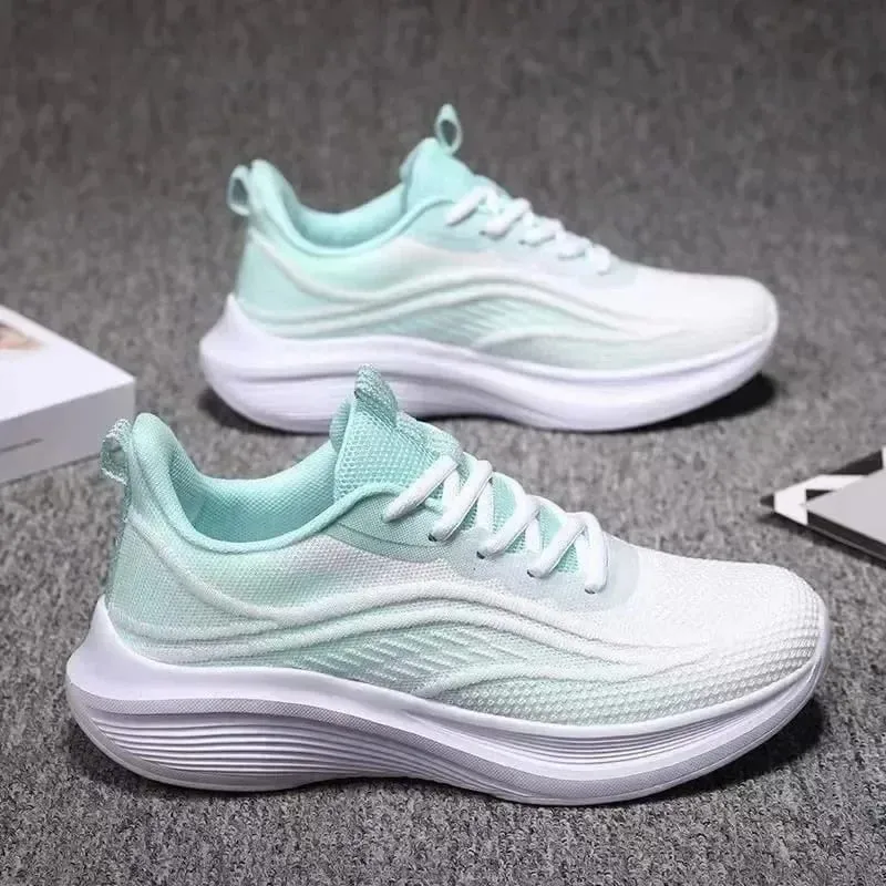 Casual Running Summer Fashion Anti Slip Hiking Mesh Breathability Athletic Shoe Tennis Woman Trend 2025 Woman Sneakers Couple